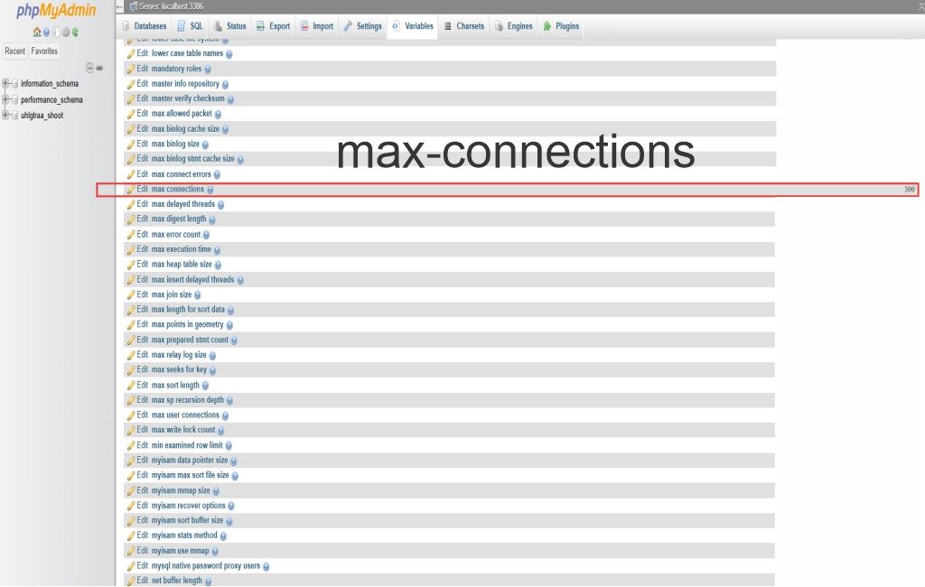 max-connections